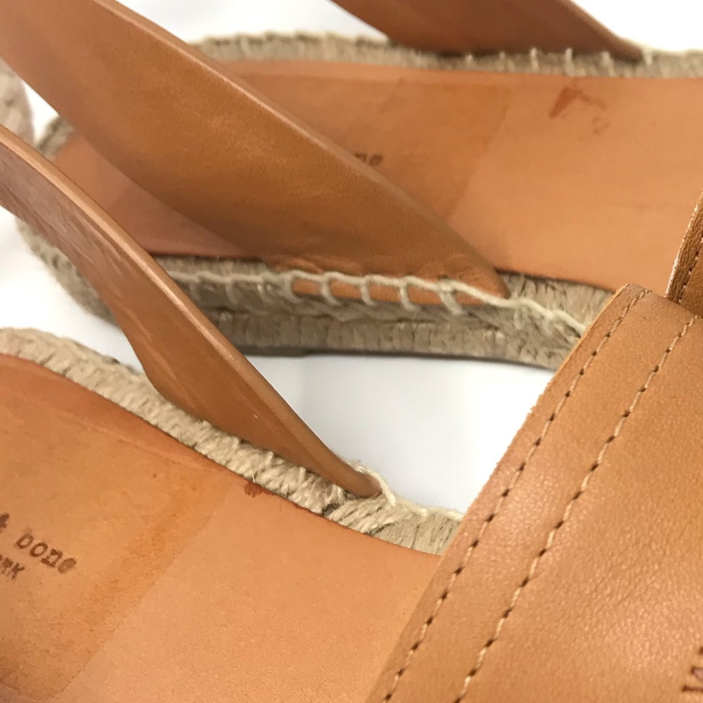 NWT Rag and Bone Leather Espadrille - Picture 10 of 11